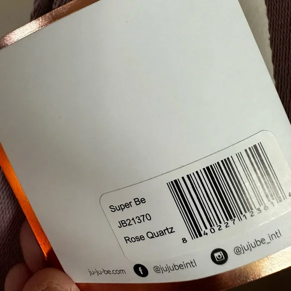 Ju-Ju-Be Super Bee Rose Quartz Pink Diaper Bag Marble Women’s Baby Maternity - Picture 7 of 11